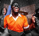 Gamer friends staying in drinking Ballantine's whisky for "Stay True" Campaign by CPB London