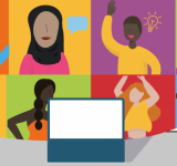 illustration of diverse peoples